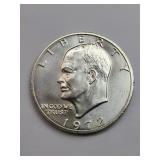 Mint State Silver 1972-S Ike Dollar