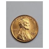 Mint State 1980-D Lincoln Penny