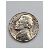 BU 1954 Jefferson Nickel