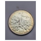 2002-S clad Proof Washington Quarter