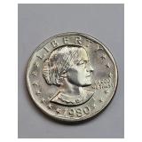 Mint State 1980 Susan B. Anthony Dollar