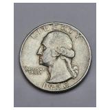 Higher Grade Silver 1950-D Washington Quarter