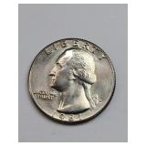 Mint State 1981-D Washington Quarter