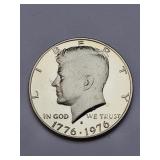 Bicentennial 1976-S Clad Proof Kennedy Half Dollar