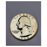 1968-S Clad Proof Washington Quarter