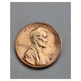 Mint State 1987-D Lincoln Penny