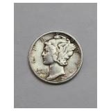 Silver 1937-D Mercury Dime