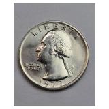 Mint State 1977 Washington Quarter