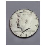 Mint State 1987-D Kennedy Half Dollar