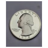 1978-S Clad Proof Washington Quarter