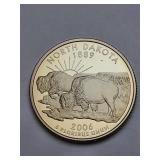 2006-S Clad Proof Washington Quarter