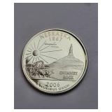 2006-S Clad Proof Washington Quarter