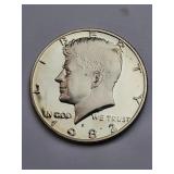 1982-S Clad Proof Kennedy Half Dollar