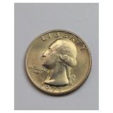 Mint State Toned 1977 Washington Quarter