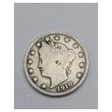 Partial Liberty 1910 V-Nickel