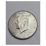 Mint State Satin Finish 2009-D Kennedy Half Dollar