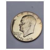 Bicentennial 1976-S Clad Proof Ike Dollar