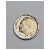 1988-S Proof Roosevelt Dime