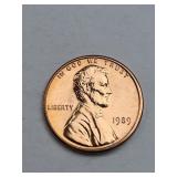Mint State 1989 Lincoln Penny