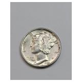 BU Silver 1944 Mercury Dime