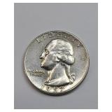 High Grade Silver 1957-D Washington Quarter