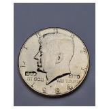 Gold Plated 1984 Kennedy Half Dollar