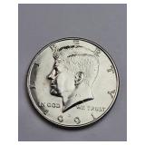 Mint State 1991-D Kennedy Half Dollar