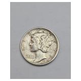 Higher Grade Silver 1945 Mercury Dime