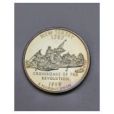 1999-S Clad Proof Washington Quarter