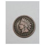 1887 Indian Head Penny