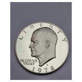 1978-S Clad Proof Ike Dollar