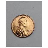 Mint State 1971 Lincoln Penny