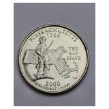 Mint State 2000-D Washington Quarter