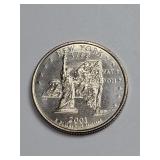 Mint State 2001-D Washington Quarter