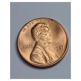 Mint State 1987 Lincoln Penny