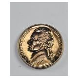 Toned 1962 Proof Jefferson Nickel