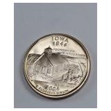 2004-S Clad Proof Washington Quarter