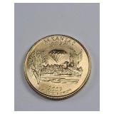 Gold Plated 2003-D Washington Quarter