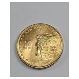 Gold Plated 2000 Washington Quarter