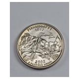 2002-S Clad Proof Washington Quarter