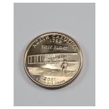 2001-S Clad Proof Washington Quarter