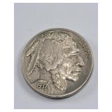 High Grade 1937 Buffalo Nickel