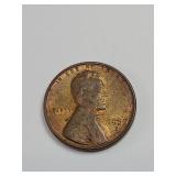 AU 1957-D Wheat Penny