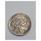 Higher Grade 1937-D Buffalo Nickel