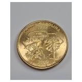 Gold Plated 2000 Washington Quarter