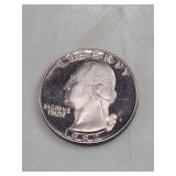 1982-S Clad Proof Washington Quarter