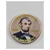 Colorized Kennedy Half Dollar