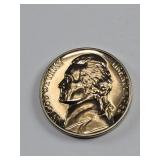 Toned 1962 Proof Jefferson Nickel