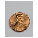 BU 1981-D Lincoln Penny
