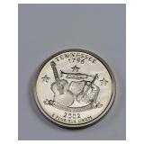 2002-S Clad Proof Washington Quarter